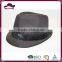 Superior quality men black fedora hat made in China