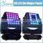 36X12.8W Quad RGBW 4 IN 1 Magic Matrix Pannel Moving Head