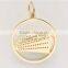 Zinc Alloy Charms Cruise Ship Charms 3 Dimensional Pendants for Bracelet