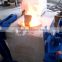 Hydraulic tilting 150kg induction melting furnace for sale