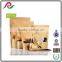 Foil Lined Kraft Paper Gusseted Pouches For Food Packaging