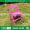 Gold supplier easy carry kids resin folding chairs