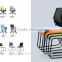 Hot sale metal stackable training chair, student chair for school B2002