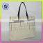 Easy fashion stripe women's handbag with polyester tote bags manufacturers for in china