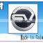 Promotional car aluminum Rose Royal blue Classical brand epoxy sticker