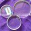 Top quality transparent borosilicate polished round sight glass