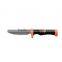 Fixed Blade Outdoor Survival Knife with titanium coating Blade and nice plasctic handle