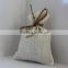 White Creamy linen small bags, Rustic Wedding favor bags, French Linen Gift Bags