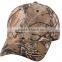 2015 new design high quality customize washed printed logo 6 panel OEM digital camo cap