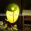 Auto work auto shut off battery-powered, wireless, motion-sensor 5 LED night light
