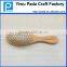wooden hair brush