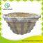 Woven bamboo material household package basket
