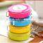 Mini leather tape measure 1.5 m color shell with soft tape measure 7.5mm Keychain