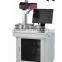 IPG 10W/20W Portable Mental Fiber Laser Marking Machine Price/Good Work Fiber Optic Laser Marker