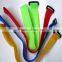 Adhesive hook and loop cable tie, nylon adhesive hook and loop cable tie