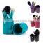 12 Pcs Professional Cosmetic Brushes Set Make Up Tool Kits Leather Cup Holder Case Makeup Brushes