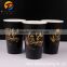 A series of biodegradable custom printed coffee paper cup design with lids can be provided