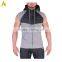 2015 Blank Sleeveless Gym Hoodie Men Sleeveless Hoody