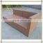 Sectional Outside Plastic rattan extra long sofa (S5255)