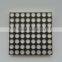 Rohs compliant green color 8*8 dots LED dot matrix display