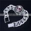 Skull 925 Sterling Silver Bangle Bracelet Jewelry Wholesale