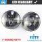 7 inch round semi sealed beam high/low led LED Halo Ring jeep headlight