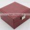 Wooden gift boxes for watches / luxury humidor cigar watch box with pillow for pu leather watch display box
