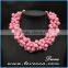 New product round beads green gemstone necklace wholesale