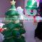 inflatable Christmas tree with lights