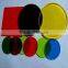 China JGS1 BK7 K9 Fused silica Color Glass Filter