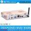 Fanless mini pc with Intel Celeron C1037U CPU included full alluminum chassis