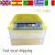 Fully automatic 100 eggs incubator CE approved poultry egg incubator great quality solar power chicken egg incubator