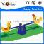 High Quality Double Seats Children Spring Seesaw
