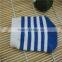 Factory Custom High quality 0-3years old baby socks,stripe blue and white color