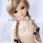 High quality synthetic long braid wavy 1/4 bjd doll wigs