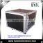 Drawer Tool Case with Wheels, Flight Case with 4 Drawers, 1x4U, 2x3U, 1x2U high