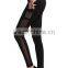 Women's Mesh Workout Sport Pant Gym Running Yoga Legging with Side Pocket