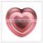 Hard plastic unbreakable heart shape dinnerware