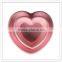 Hard plastic unbreakable heart shape dinnerware