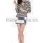 New Arrive Polyester And Spandex Sexy High Quality Convict Costume With Hat