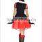 Pretty Queen Fancy Dress Queen of Hearts Costume Sexy Fairy Tale Costumes