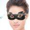 wholesale Black Detox Bamboo Charcoal bamboo charcoal facial mask and silk eye mask