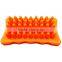 Cheap Square Rubber Beauty Tools Bath Dog Hair Brush Hand Massage Dog Pet Brush
