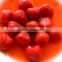 Chinese high quality canned strawberry in light syrup from China 2600g/tins