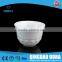 personalized hotel porcelain embossed bowl/ customized shape hotel white bowl
