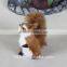 christmas animated figures plush squirrel