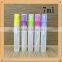 7ml plastic perfume atomizer spray pen use for cosmetic