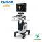 medical diagnostic mobile trolley ce 4d color doppler ultrasound Chison qbit7