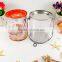 TOP sale Round tranparent christmas popcorn PVC tin bucket