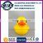 Floating yellow pool bath duck